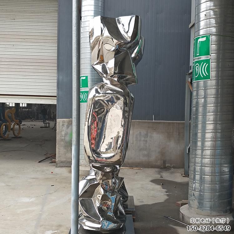 不銹鋼仿真糖果雕塑廠家