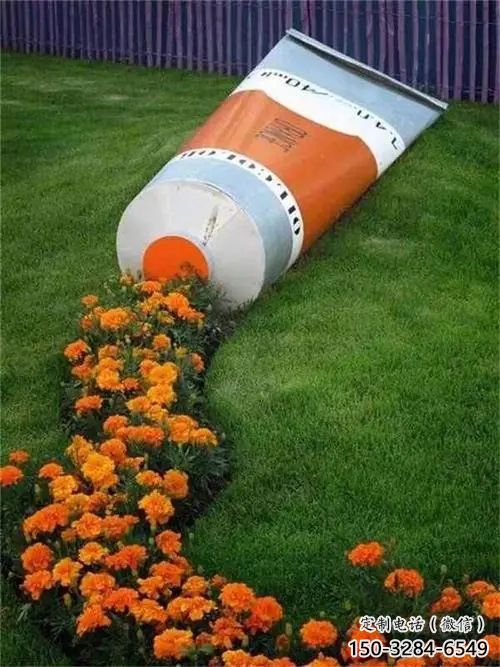 預定幾何牙膏雕塑 風景區牙膏雕塑 彩繪仿真擺件