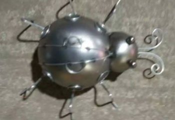 不銹鋼仿古蜘蛛雕塑 庭院彩繪雕塑 田間小品