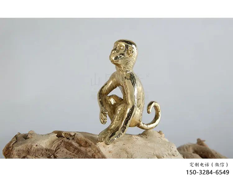 猴子雕塑廠家，動(dòng)物景觀，仿古工藝制作
