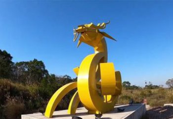 龍形銅雕塑，鑄銅工藝，大型動物雕塑制造商 (1)