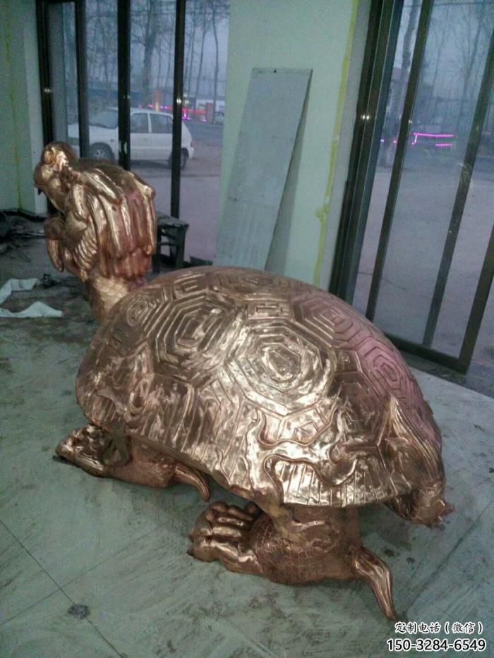 園林海龜?shù)袼?城市廣場雕塑 步行街擺件