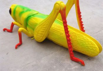 城市蟈蟈雕塑廠(chǎng)家 風(fēng)景區(qū)彩繪雕塑 抽象擺件