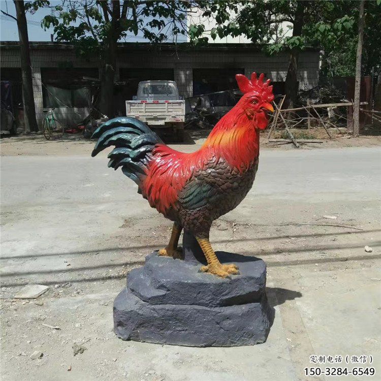 醫(yī)院小雞雕塑，景觀藝術(shù)，抽象工藝