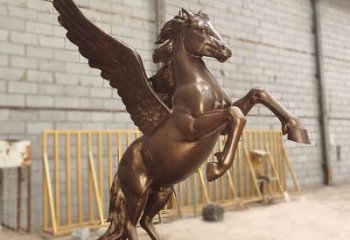 景區天馬雕塑，廣場主題，仿古工藝