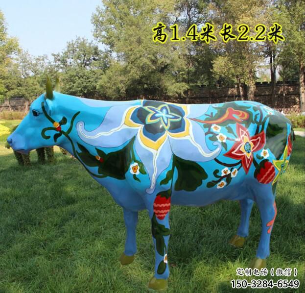水景公牛雕塑 風景區幾何雕塑 廣場小品