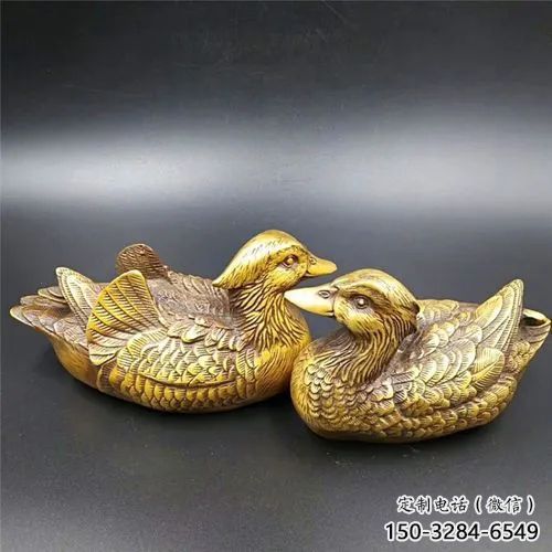 水景鴛鴦雕塑 風(fēng)景區(qū)幾何雕塑 廣場(chǎng)小品