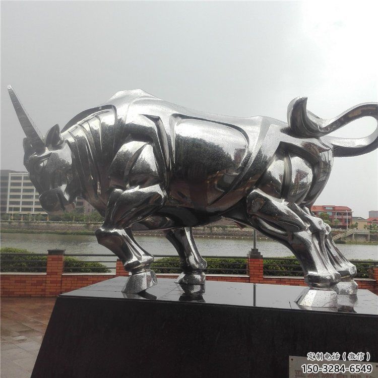 景區(qū)黃牛雕塑，廣場(chǎng)主題，仿古工藝