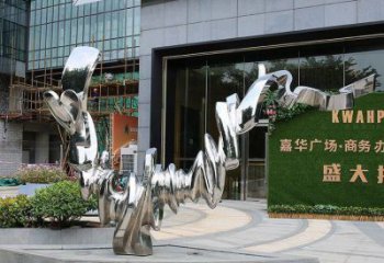 操場貓咪雕塑，鏤空海洋雕塑，噴砂制造