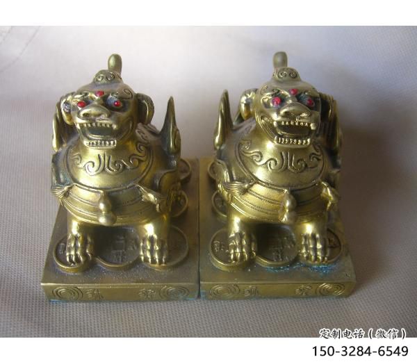 農村貔貅雕塑，鏤空海洋雕塑，抽象效果