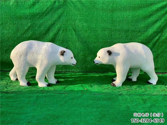 房地產狗熊雕塑，仿古動漫雕塑，噴砂制造