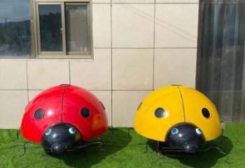 大型瓢蟲雕塑 門口創意雕塑 售樓處小品