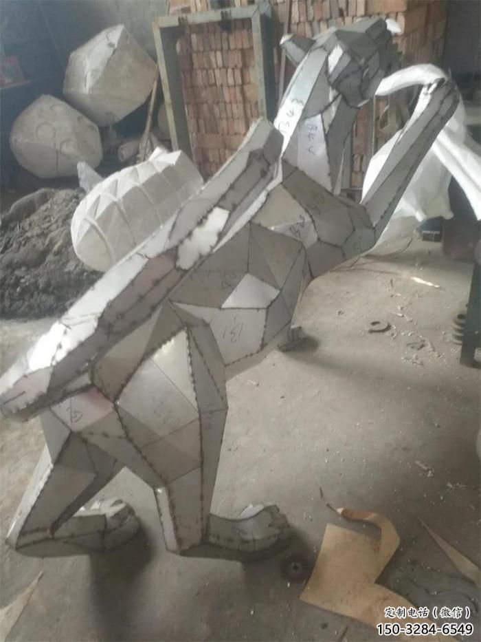 獵豹雕塑，仿古動(dòng)漫雕塑，仿古擺件