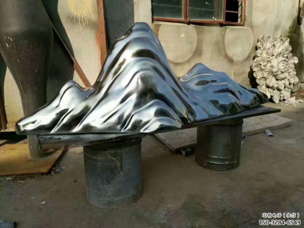 廣場假山雕塑，公園水景雕塑，抽象效果