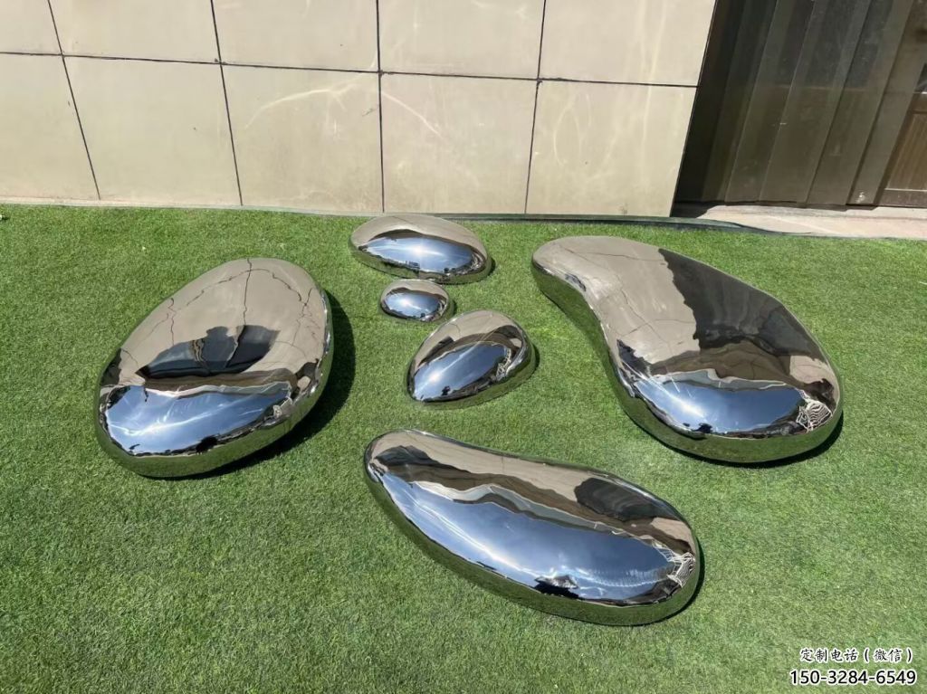 售樓部景觀雕塑，噴砂景觀石雕塑，烤漆題材