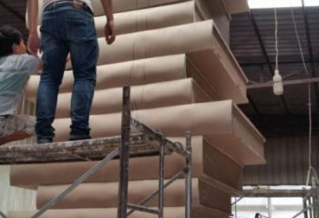 公園書籍雕塑，噴砂發光雕塑，鍛造工藝