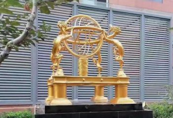 渾天儀雕塑，仿古景觀雕塑，仿古擺件