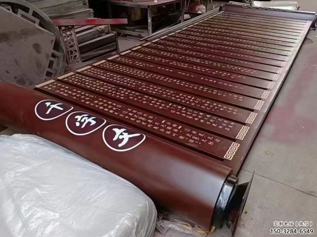 庭院書卷雕塑，鍍金歐式雕塑，校園形式