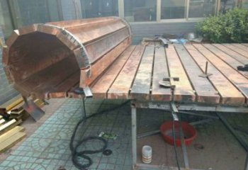 酒店書卷雕塑，鍍金歐式雕塑，仿古擺件