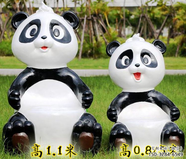 園林座椅雕塑 彩繪卡通小品 中式雕塑