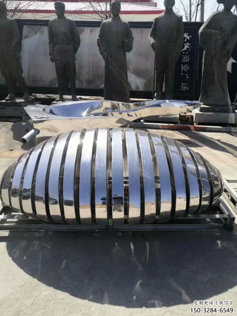 戶外坐凳雕塑，鏡面歐式雕塑，拋光工藝