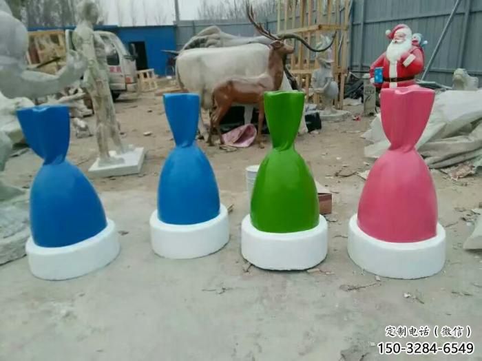 公園糖果雕塑 戶外景觀擺件 抽象雕塑