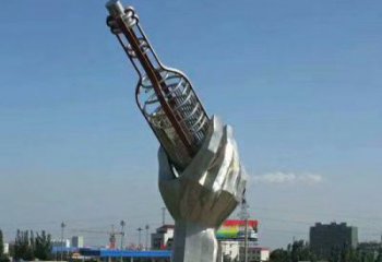 街道酒瓶雕塑 現代景觀擺件 彩繪雕塑