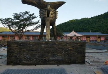 大型杯子雕塑 鍛造發光小品 房地產雕塑