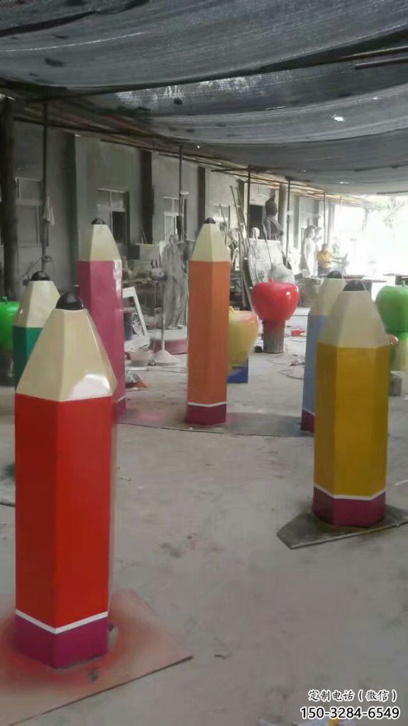 景觀鉛筆雕塑 仿真景觀小品 景觀雕塑