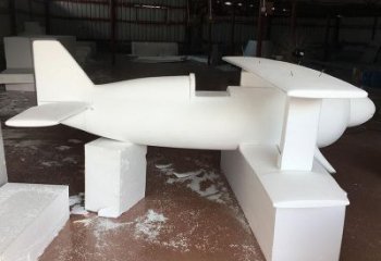 飛機雕塑 鑄造公園小品 歐式雕塑