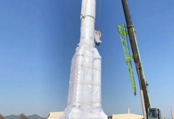 別墅區火箭雕塑 大型別墅區擺件 剪影雕塑