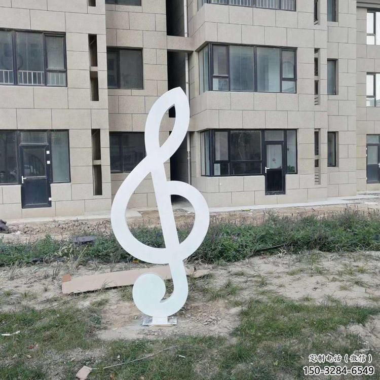 街道音符雕塑 現(xiàn)代景觀擺件 彩繪雕塑