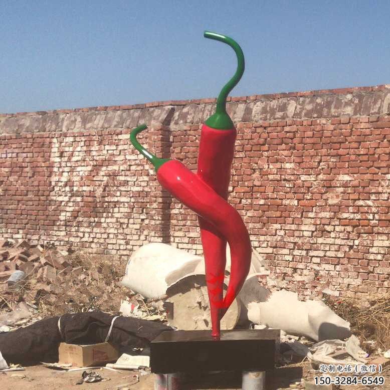 仿真辣椒雕塑 酒店公園雕塑 風(fēng)景區(qū)擺件