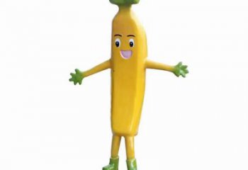 大型香蕉雕塑 商業街廣場雕塑 彩繪擺件