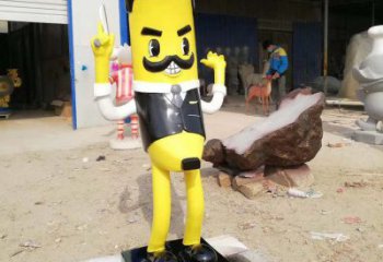 仿真香蕉雕塑 店門口園林雕塑 水果小品