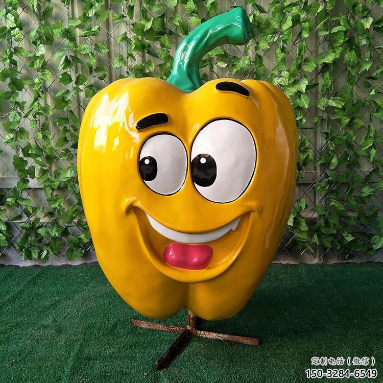 園林青椒雕塑 城市廣場雕塑 步行街擺件