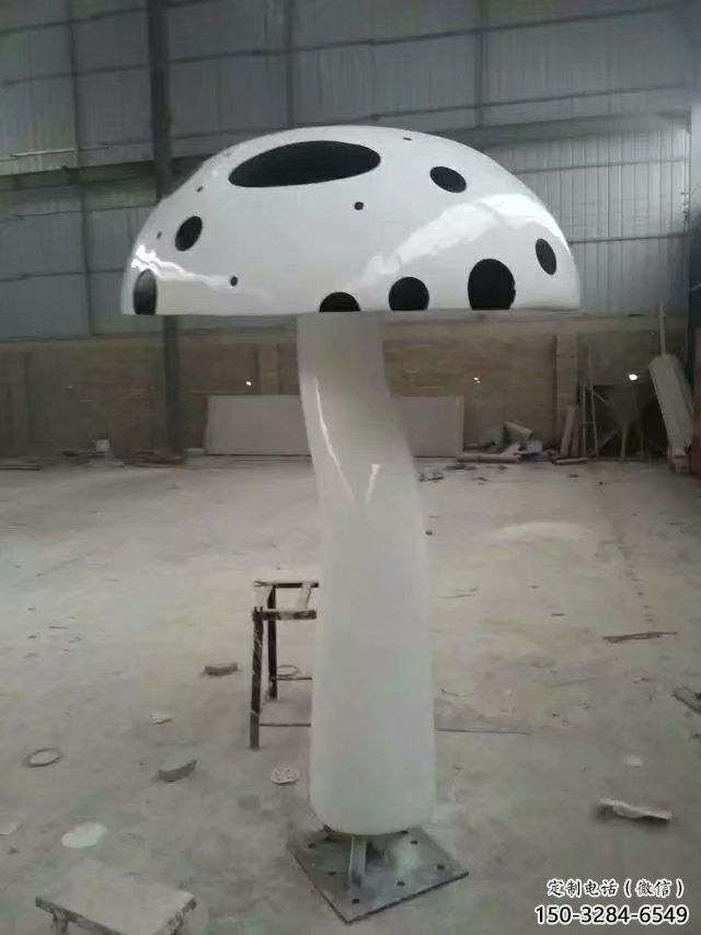 廣場香菇雕塑 抽象果蔬雕塑 烤漆蔬菜雕塑