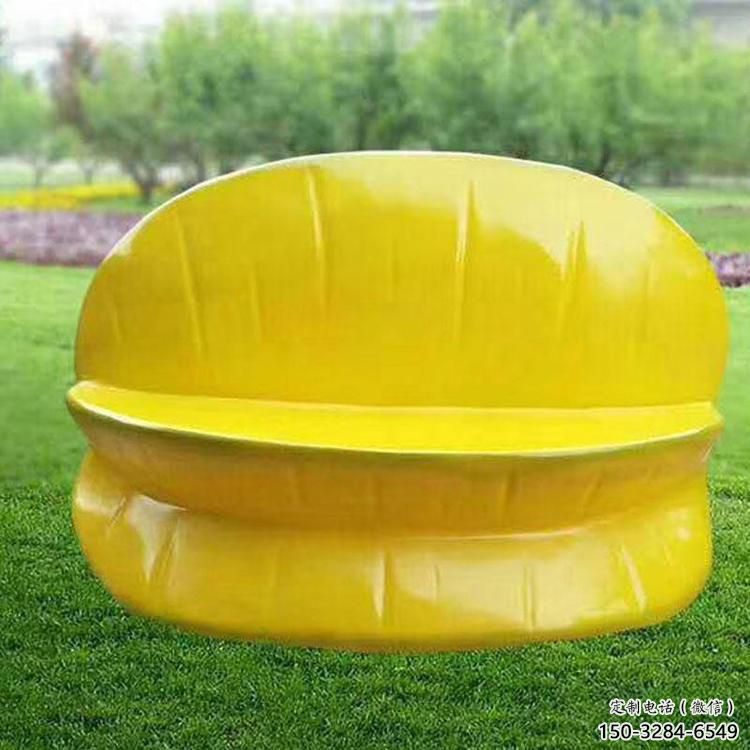 街頭楊桃雕塑 大型別墅區(qū)果蔬雕塑 鋼管水果雕塑