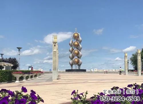 大型豆角雕塑 步行街果蔬雕塑 仿真擺件