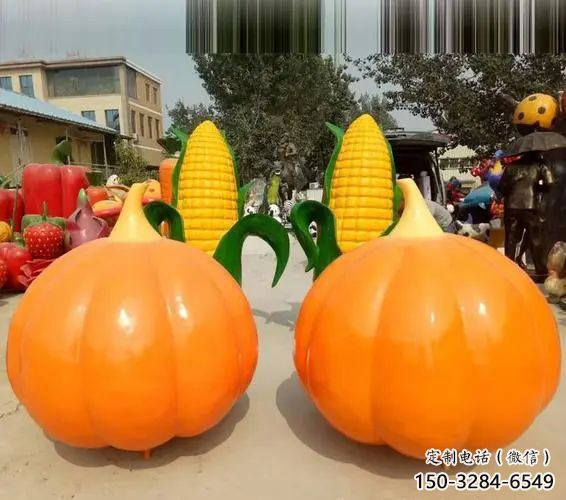 風景區南瓜雕塑 售樓處廣場雕塑 仿古擺件
