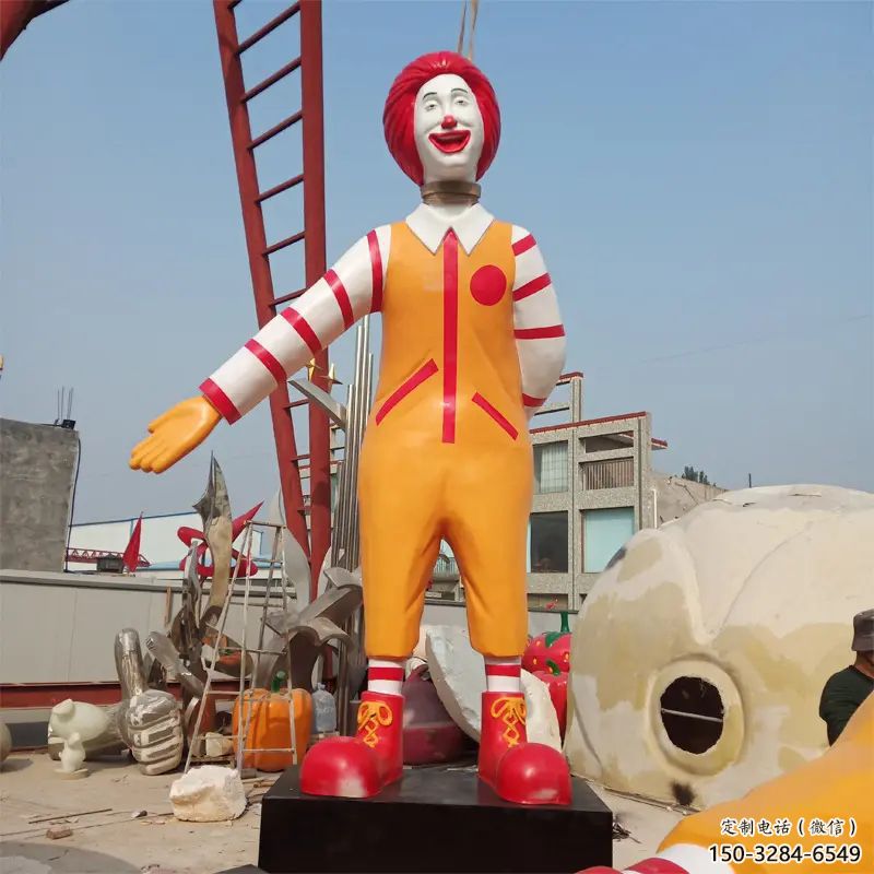 店門口小丑雕塑廠 創(chuàng)意景觀雕塑 民俗擺件