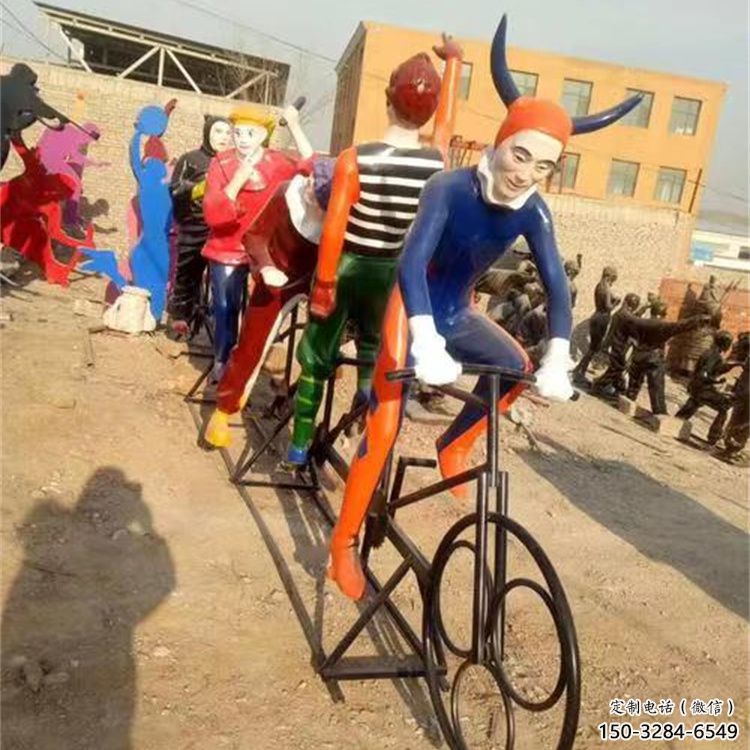 商場小丑雕塑廠 民俗雕塑 店門口小品