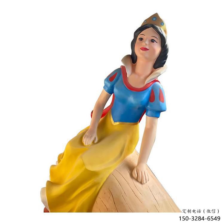 園林白雪公主雕塑 大型卡通雕塑 中式動漫雕塑