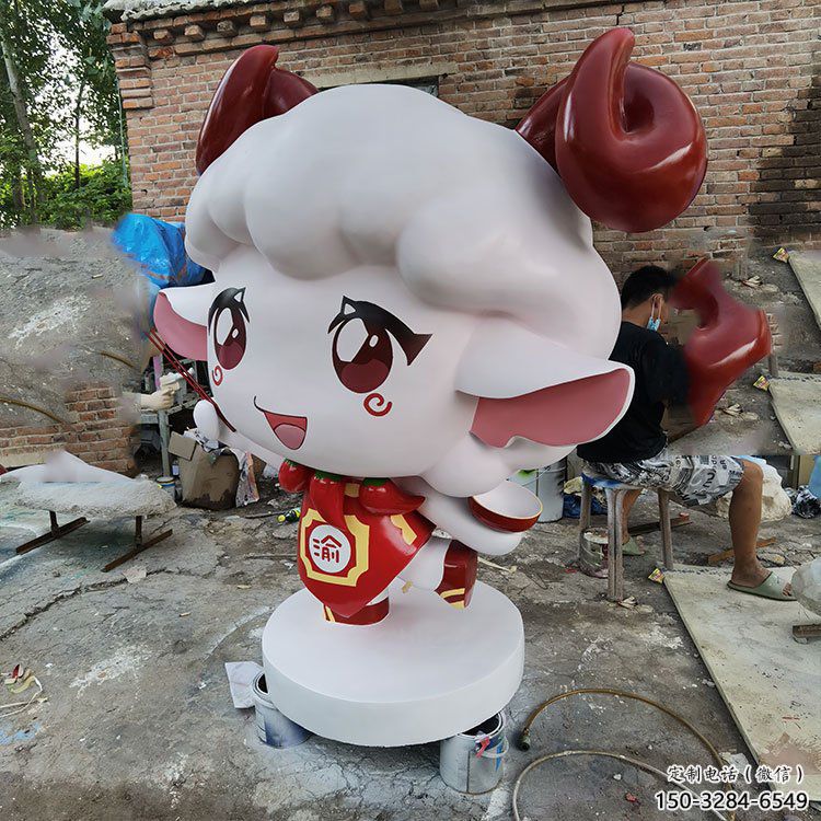 卡通工人雕塑 啞光民俗雕塑 公園勞動(dòng)雕塑