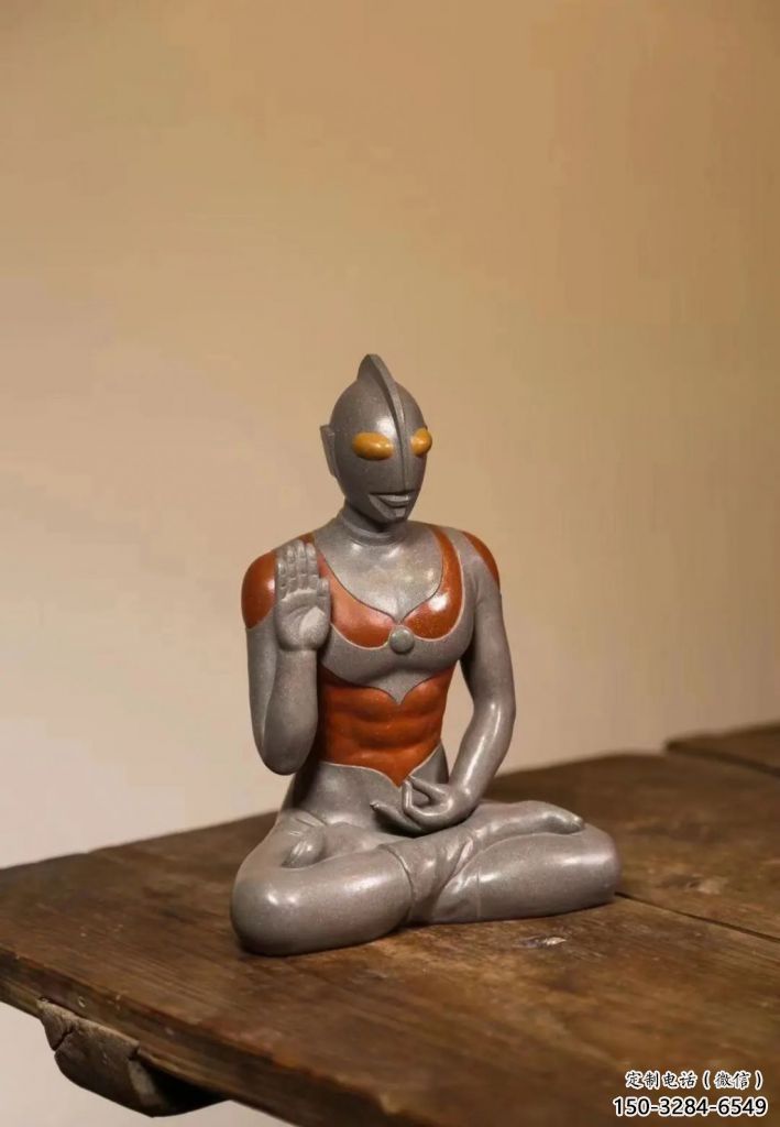 創意奧特曼雕塑 步行街店門口雕塑 卡通小品