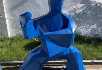 仿古太極雕塑 庭院彩繪雕塑 田間小品