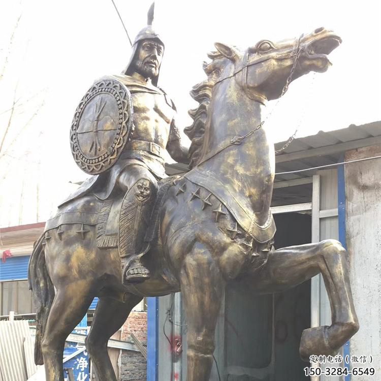騎馬人雕塑 風景區幾何雕塑 廣場小品