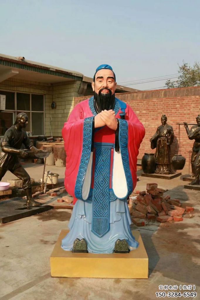 風(fēng)景區(qū)孔子雕塑 售樓處廣場雕塑 仿古擺件
