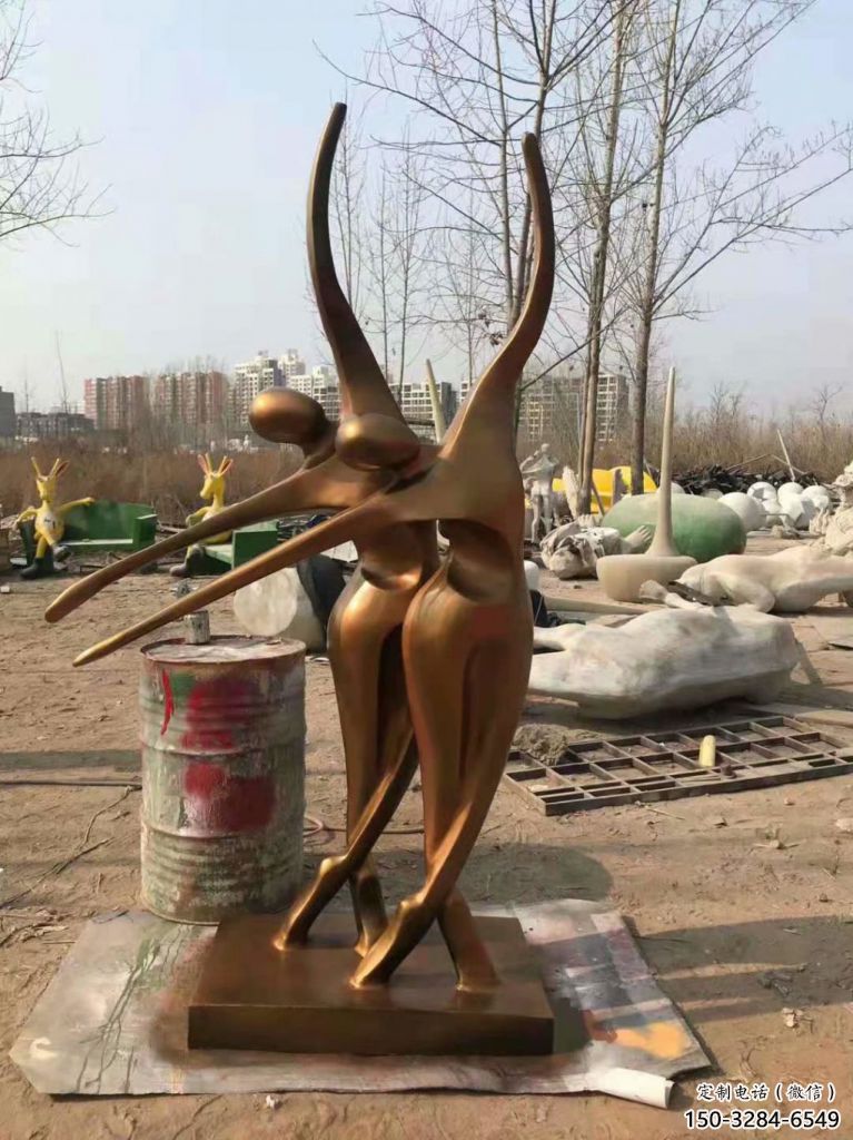 草地吹拉彈唱雕塑 現(xiàn)代校園樂隊雕塑 大型音樂人雕塑