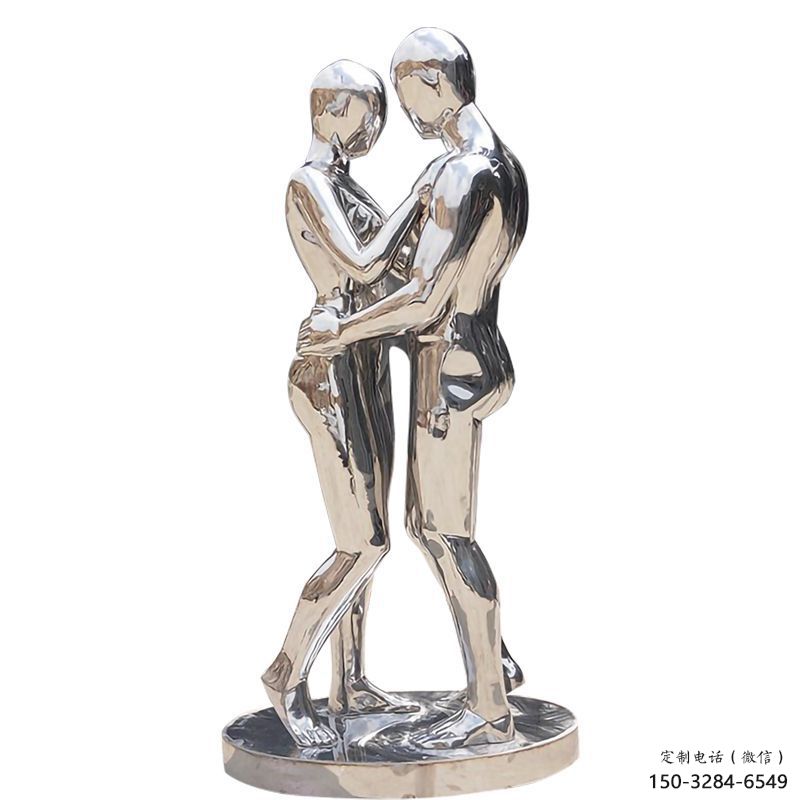 幸福情侶雕塑 酒店公園雕塑 風景區擺件